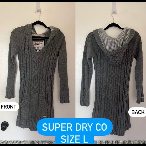 Superdry Co Cable Knit Sweater Superdry Co Cable Knit Sweater